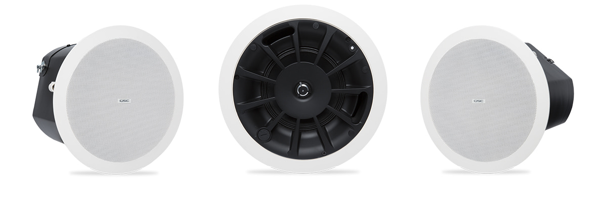 Qsc ad-C6t-Wh bocina a plafón de 6.5 pulgadas de 60w
